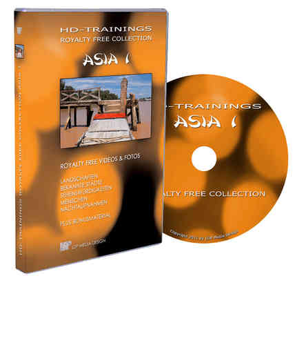 Royalty Free Footage DVD "Asia 1"